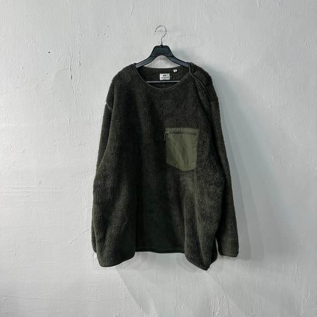 유니클로 엔지니어가먼츠 플리스 맨투맨 3XL