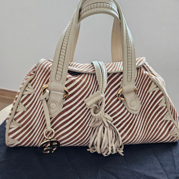 조르지오 아르마니 송치 토트백 가방 Giorgio Armani