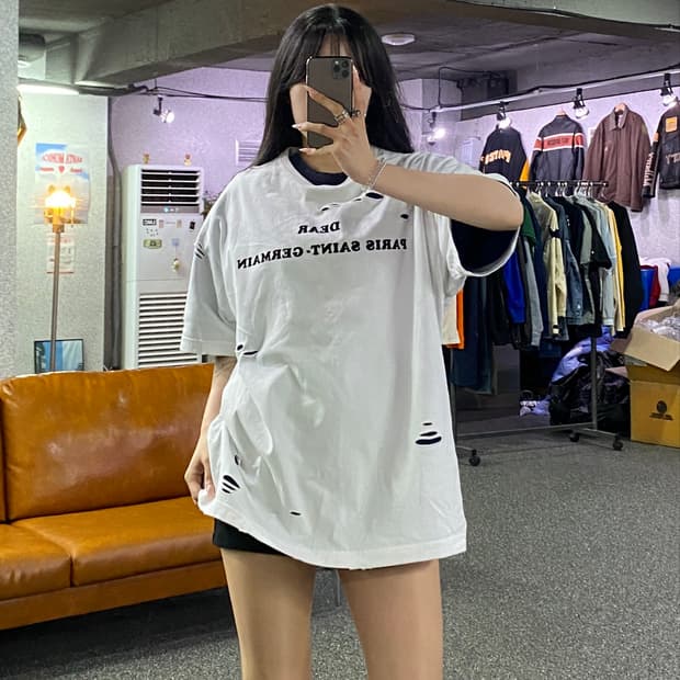 파리 생제르맹 포기 협업 레이어드 티셔츠 B5229