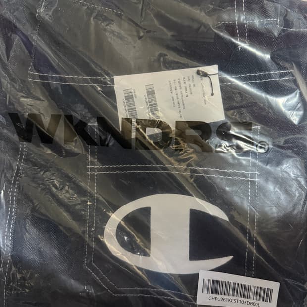 L사이즈 위캔더스 챔피온 데님 쇼츠 팬츠