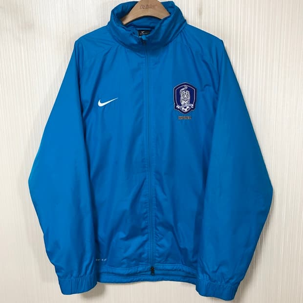 나이키국대 국대KOREA 12-14 축구국대 우븐자켓/올드레인자켓 XXL