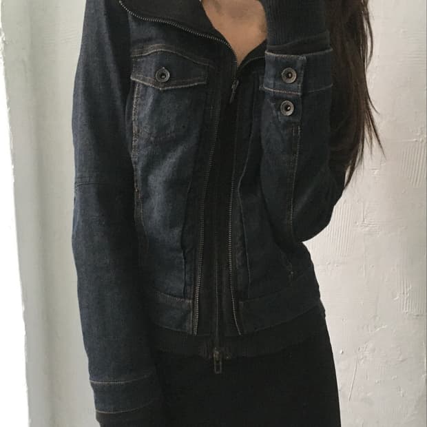Armani Exchange 아르마니 익스체인지 쉐르파 데님 자켓