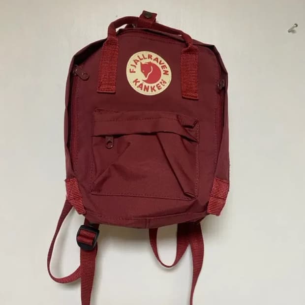 [FJALL RAVEN] 피엘라벤 칸켄 미니 백팩 버건디