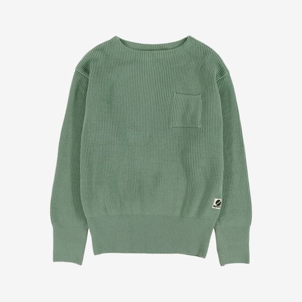 헤리티지플로스 울 니트 민트 L