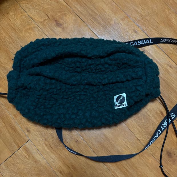 Heritagefloss 헤리티지플로스 울 플리스 워머 백 그린