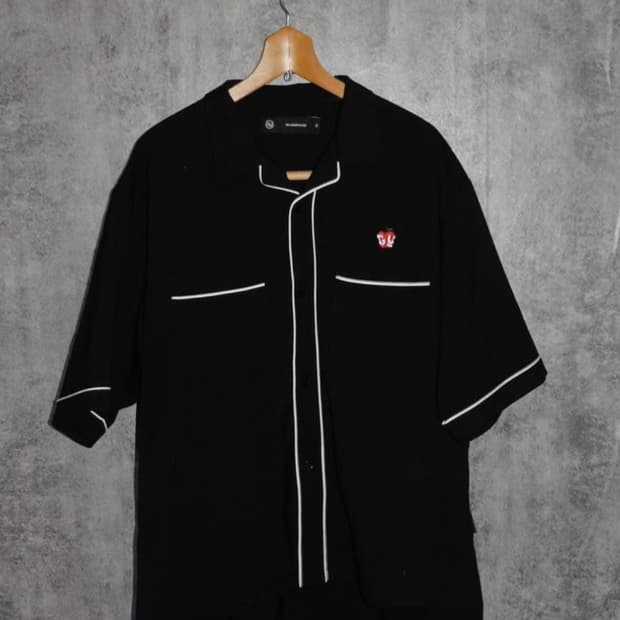 언더커버 gu 파이핑셔츠 xl