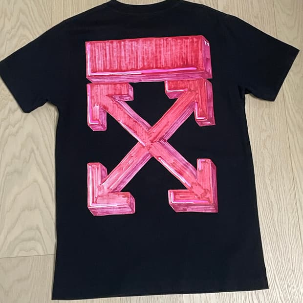 [M]오프화이트 애로우 티셔츠