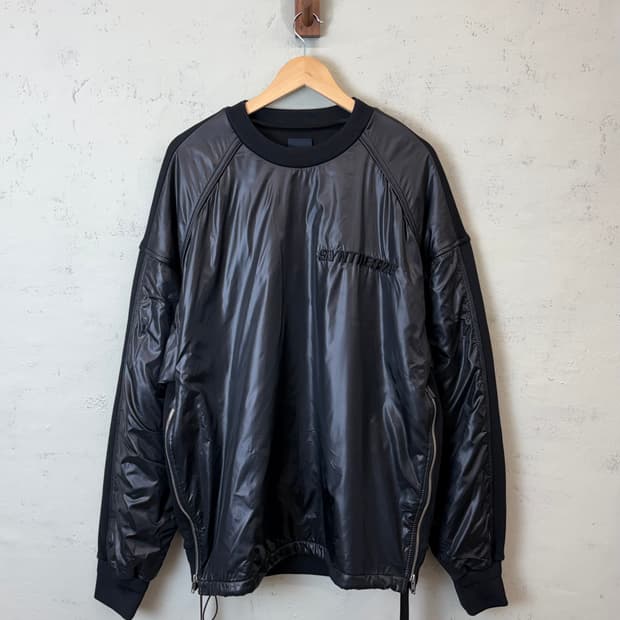 준지 19FW 신디사이저 나일론 스웻셔츠