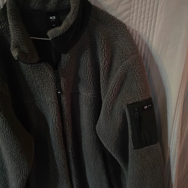 K2 빅사이즈 뽀글이자켓 