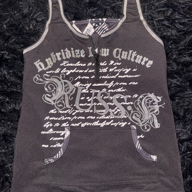 “Unknown” Y2k Mini sleeveless