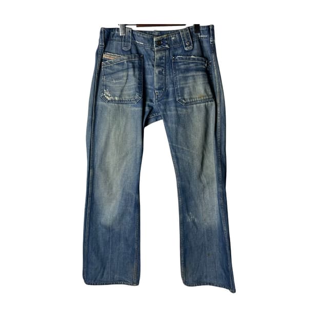 [Diesel] 디젤 3D 포켓 워싱 데님팬츠