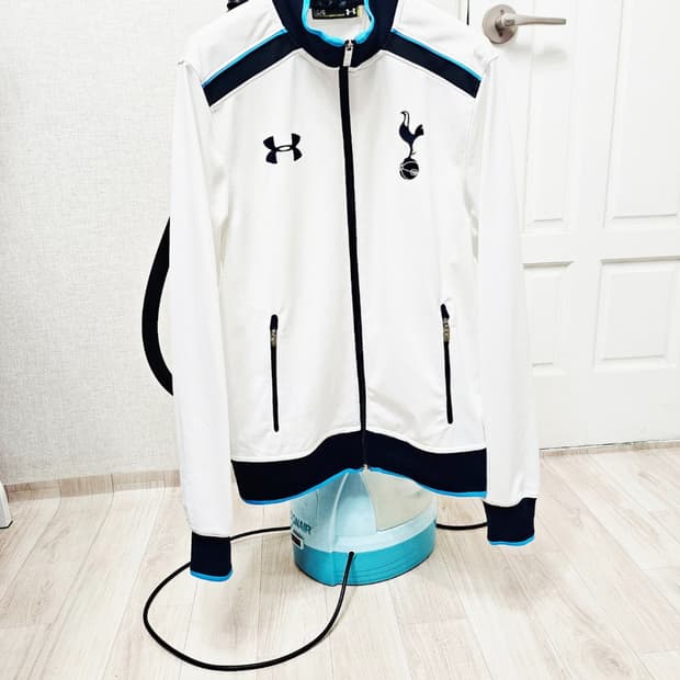 (100)L ☆우주매물☆ 언더아머 토트넘 [화이트네이비] 트랙탑져지