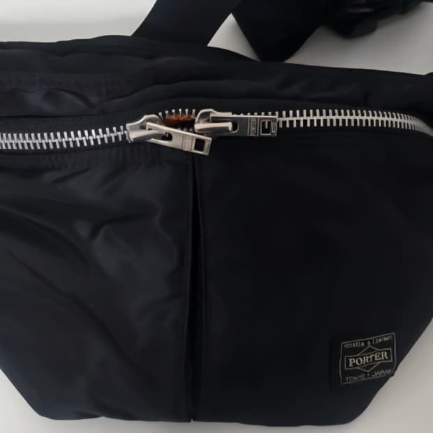 요시다 포터 탱커 웨이스트백 L 블랙