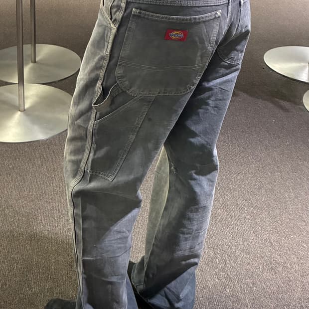 31x34)디키즈 빈티지 그레이 카펜터 워크팬츠