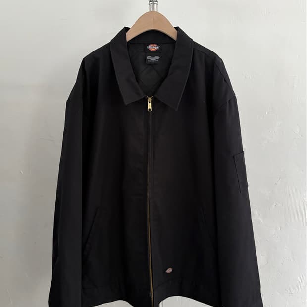 Dickies 디키즈 아이젠하워 블랙 워크 자켓