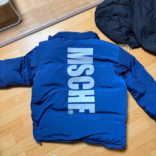 MSCHF 리버시블 패딩 블루