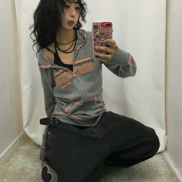 Harley-Davidson Hood Zip-Up