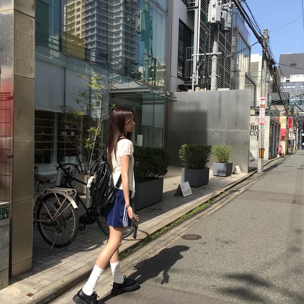 아디다스 파이어버드 숏팬츠 네이비 L
