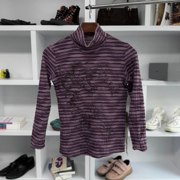 villed azur 니트 탑