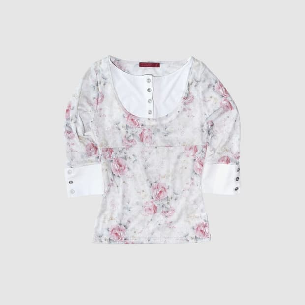 인앤양인하모니 Layered top, rose