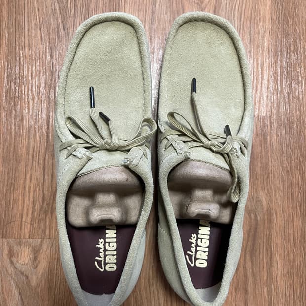 클락스 왈라비 메이플 스웨이드 UK 9.5