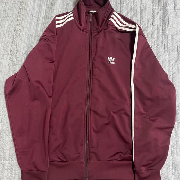 아디다스 파이어버드 져지 버건디 XL 