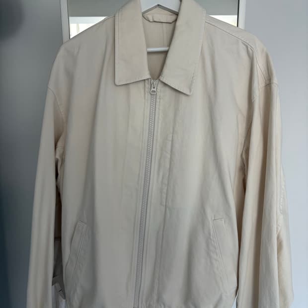 유니클로U 코튼 블루종