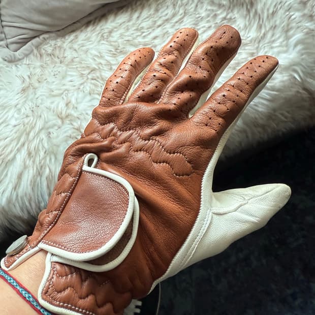 로로피아나 양가죽 골프장갑 L 정품