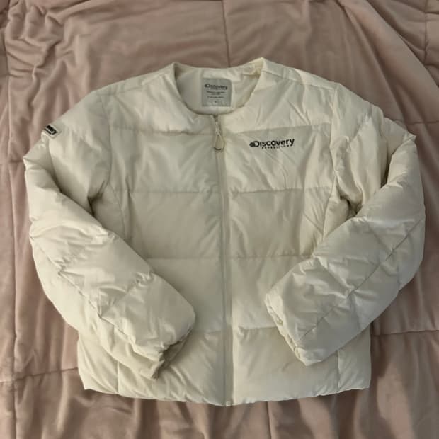 디스커버리 경량패딩 s