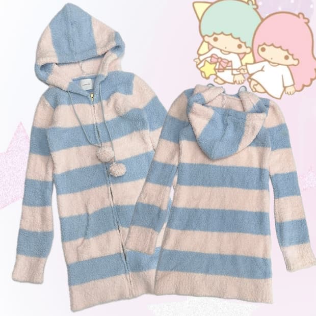 🎀히메갸루 젤라또맛 폭닥 뽀글이 후드집업🎀 홈웨어 아우터 레어템 