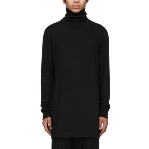 Rick Owens Black Surf T-Shirt