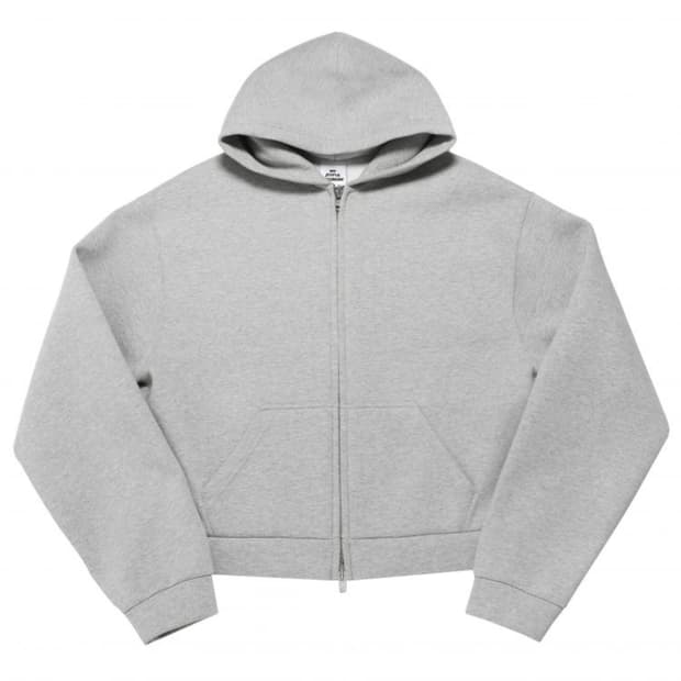 mjd x koinseoul 후드집업 멜란지 그레이