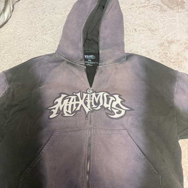 트레비스스캇 머천 후드집업 XL