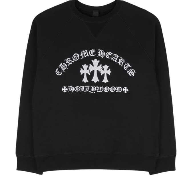 크롬하츠 할리우드 세메터리 맨투맨 사이즈 m