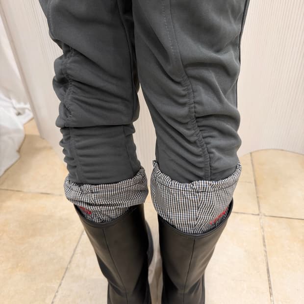 misty charcoal leggings