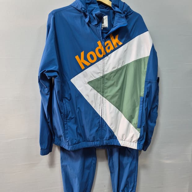 코닥 바람막이 트레이닝 세트  남성L 100~105