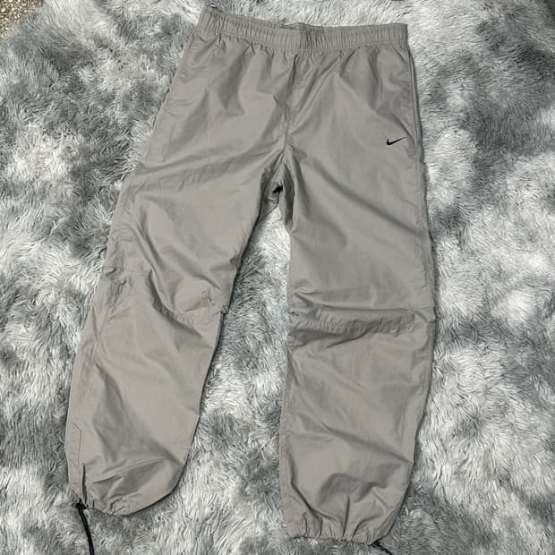 나이키 클리마핏 나일론 회색 트랙팬츠 L