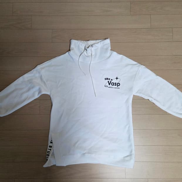 Vasp 긴팔 목폴라 스웻