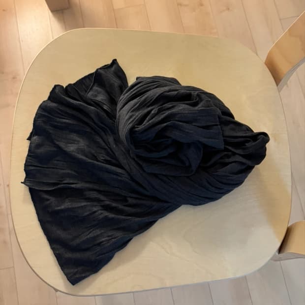브리즈아카이브 Rutz Scarf - charcoal