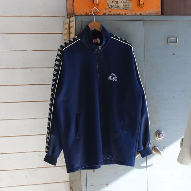 (착용컷) Kappa 올드스쿨 트랙 자켓 (남성용 105)