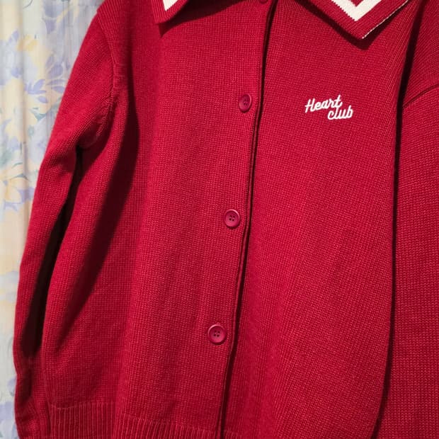 하트클럽세일러 가디건