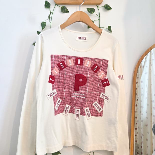 Pink house 패치워크 슬리브