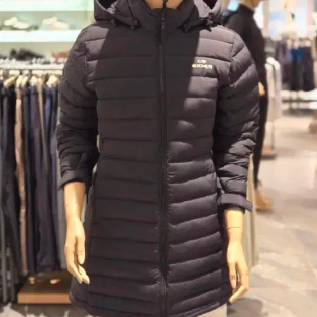 여성 100 아이더 오리털 패딩