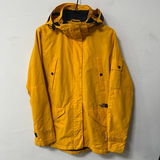 (95추천) 노스페이스 옐로우 바람막이 자켓