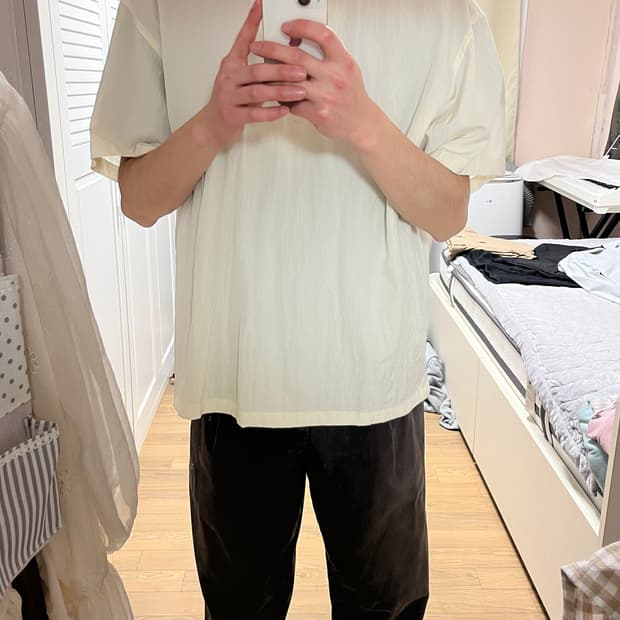 노드아카이브 하프 집업 셔츠 0사이즈