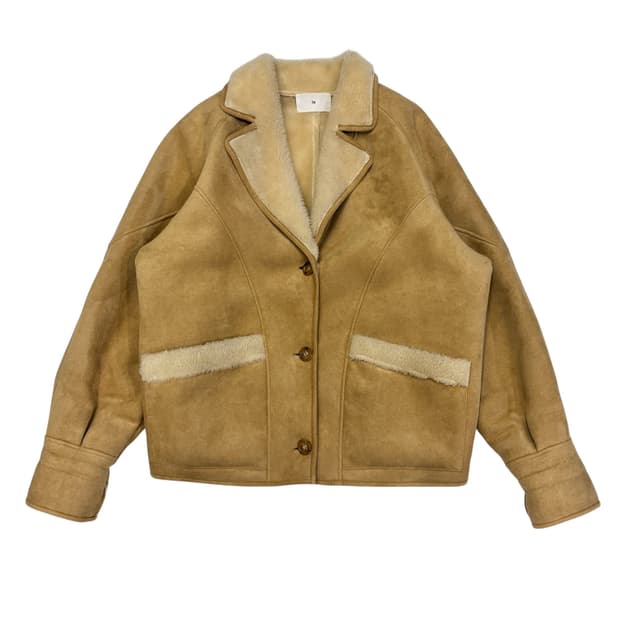 르 le 시어링 무스탕 자켓
