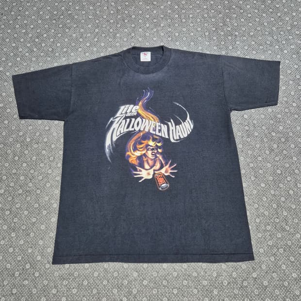 [L]90s US Made 밀러 라이트 할로윈 홍보용 티셔츠 -451