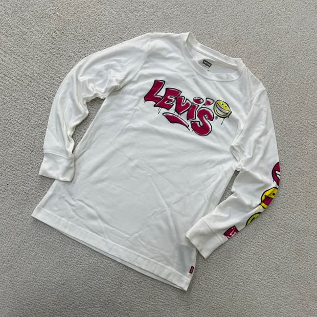 M 리바이스 키즈 긴팔 티 0714M2