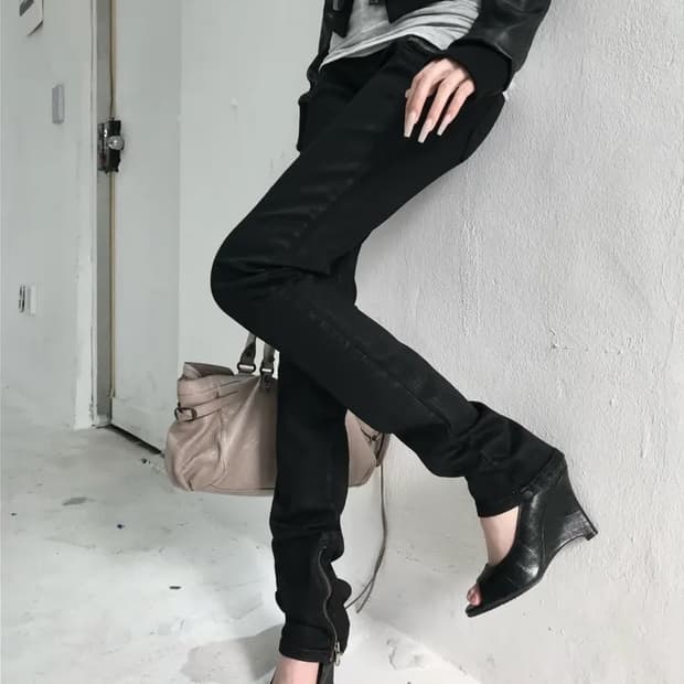 쿄이 CLASSIC CROC WEDGE HEELS 웨지힐