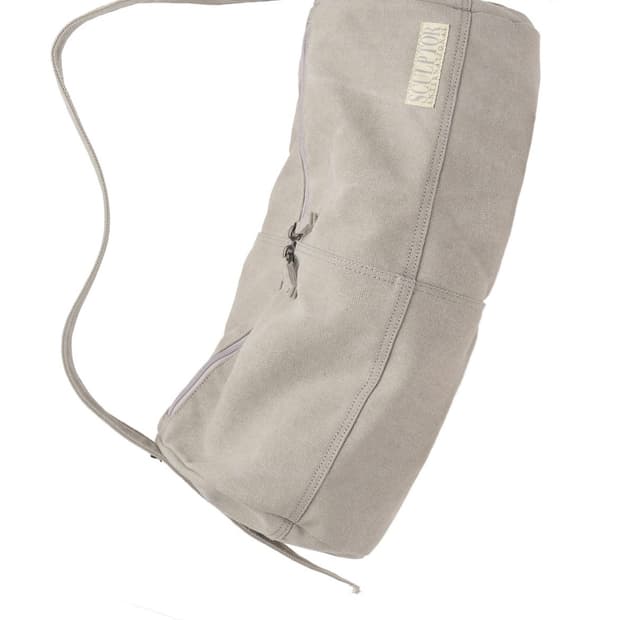 스컬프터  빈티지 캔버스 더플백 Pale Gray